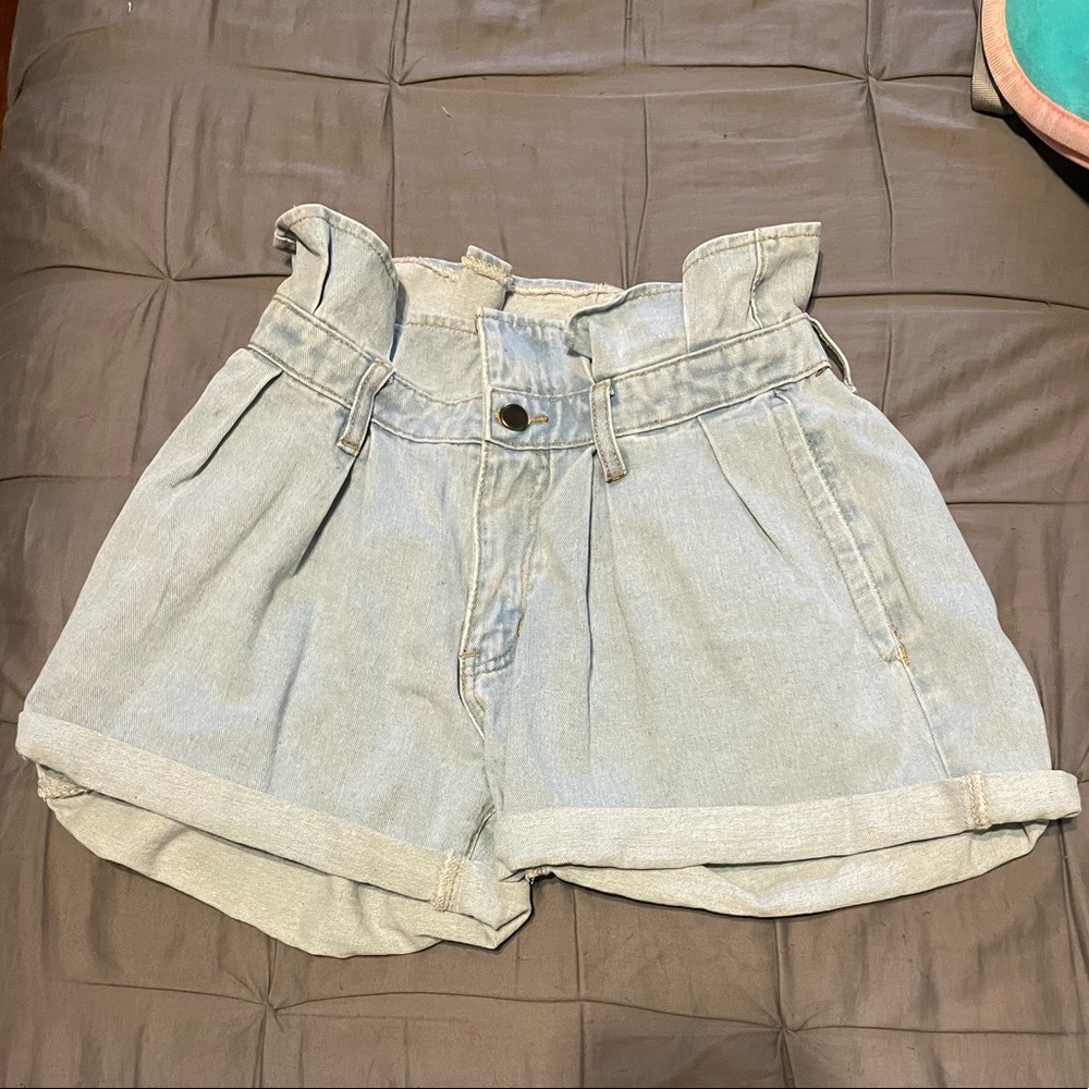 ✨Paper-bag Jean Shorts✨